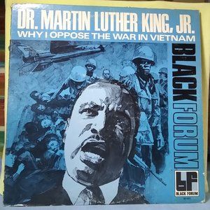 Dr. Martin Luther King Jr. Why I Oppose The War In Vietnam 1970 Speech Vinyl
